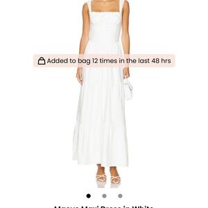More to Come Maeve Maxi Dress White M